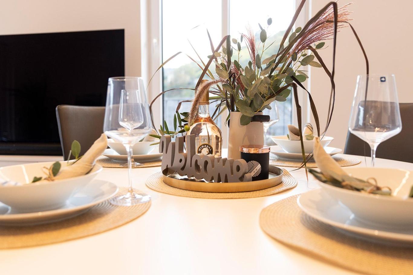 Neu Moselroyal Luxus 2-4 Pers Design Klima Apartment ทราเบิน-ทราร์บาค ภายนอก รูปภาพ